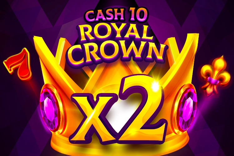 00332 cash 10 royal crown